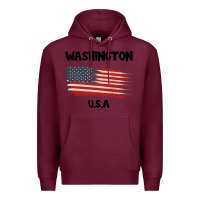 Burgundy Washington Premium Hoodie - Bettercallsaul