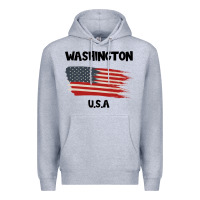 Heather Grey Washington Premium Hoodie - Bettercallsaul