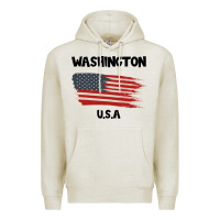 Oatmeal Heather Washington Premium Hoodie - Bettercallsaul