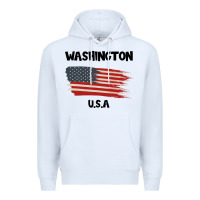 White Washington Premium Hoodie - Bettercallsaul
