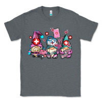 Charcoal Heather nurse gnomes Classic Tee - AdoDesignShop