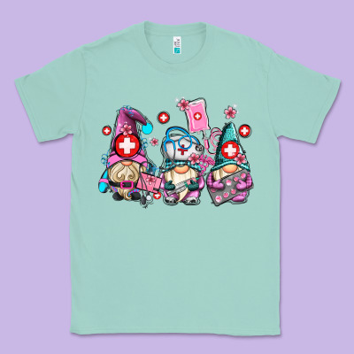 Nurse Gnomes Classic Tee Designed By Adodesignshop