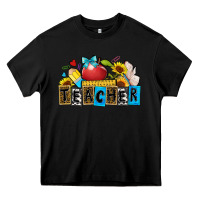 Black teacher Heavy Core Tee - Zillion Design Studio