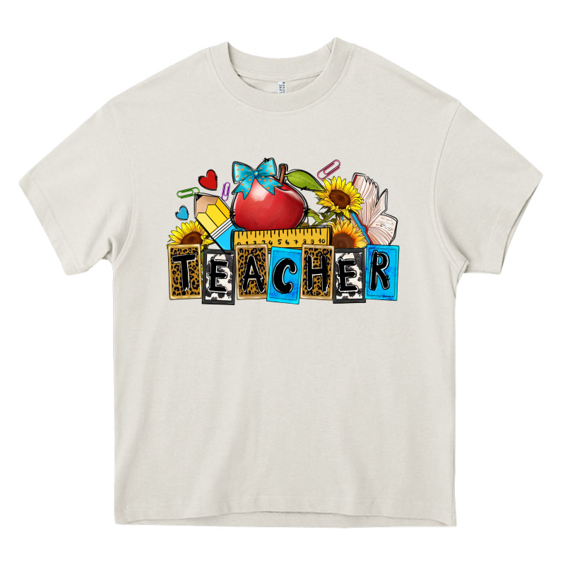 Teacher Heavy Core Tee by Zillion Design Studio | Teevron