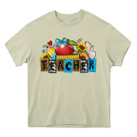 Mossy teacher Heavy Core Tee - Zillion Design Studio