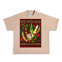 Burro beer bottles with mistletoe Urban Heavy Tee - AdoDesignShop