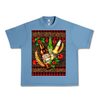 Pebble Blue beer bottles with mistletoe Urban Heavy Tee - AdoDesignShop
