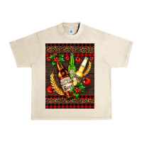 Sandshell beer bottles with mistletoe Urban Heavy Tee - AdoDesignShop