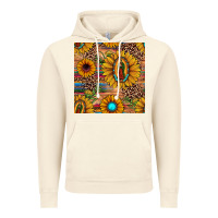 Vintage Artic our lady of guadalupe sunflower  seamless pattern Vintage Hoodie - JahusDesignShop