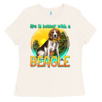 Life Is Better With A Beagle Ladies Tee | Teevron