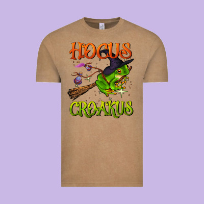 Hocus Croakus Vintage Tee Designed By Bundleandbundleshop