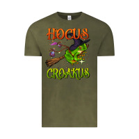 Vintage Olive hocus croakus Vintage Tee - BundleAndBundleShop
