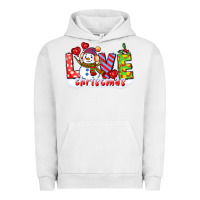 Pigment Lunar Rock love christmas snowman Urban Hoodie - CowGirlArtShop