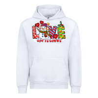 White love christmas snowman Urban Hoodie - CowGirlArtShop