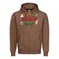 Chestnut cookie baking crew Zipper Hoodie - MaliasSmallBusiness