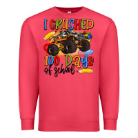 Cardinal i crushed 100 days of school Premium Sweatshirt - Artiststas