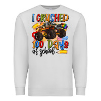 Dove Grey i crushed 100 days of school Premium Sweatshirt - Artiststas