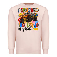 Pale Pink i crushed 100 days of school Premium Sweatshirt - Artiststas