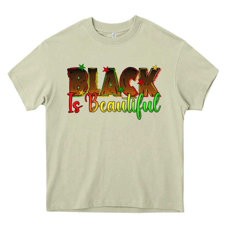 Black Is Beautiful Juneteenth Heavy Core Tee by texasbilliewilder | Teevron
