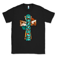 Black blessed cross Classic Tee - BarkalooDesign