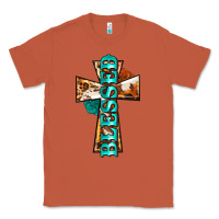 Copper blessed cross Classic Tee - BarkalooDesign