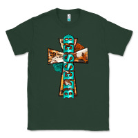 Sports Green blessed cross Classic Tee - BarkalooDesign