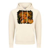 Vintage Artic Halloween Background Vintage Hoodie - RanaPortraitStore