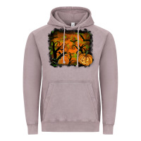 Vintage Zinc Halloween Background Vintage Hoodie - RanaPortraitStore