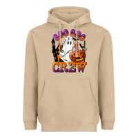 Mushroom Boo Boo Crew Nurse Heavyweight Hoodie - LillyAllenDesigns