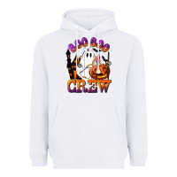 White Boo Boo Crew Nurse Heavyweight Hoodie - LillyAllenDesigns