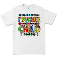 White it takes a special teacher to hear what a child cant say tbw Premium Tee - texasbilliewilder