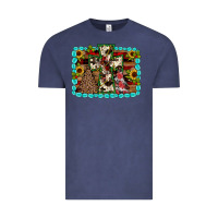 Vintage Denim Christmas cross Vintage Tee - JahusDesignShop