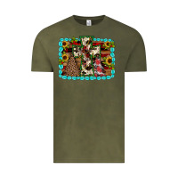 Vintage Olive Christmas cross Vintage Tee - JahusDesignShop