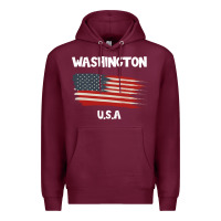 Burgundy Washington Premium Hoodie - Bettercallsaul