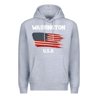 Heather Grey Washington Premium Hoodie - Bettercallsaul