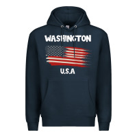 Navy Washington Premium Hoodie - Bettercallsaul