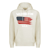 Oatmeal Heather Washington Premium Hoodie - Bettercallsaul