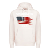 Pale Pink Washington Premium Hoodie - Bettercallsaul