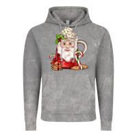 Cloud Rock santa coffee Vintage Hoodie - JahusDesignShop