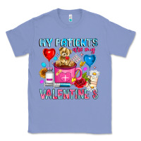 Colony Blue My Patients is Valentines Classic Tee - CowhideDigitalArt