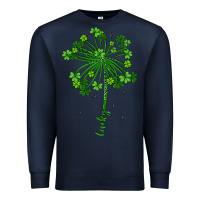 Navy lucky st patrick s day Premium Sweatshirt - Artiststas