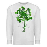 Oatmeal Heather lucky st patrick s day Premium Sweatshirt - Artiststas
