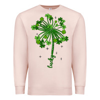Pale Pink lucky st patrick s day Premium Sweatshirt - Artiststas
