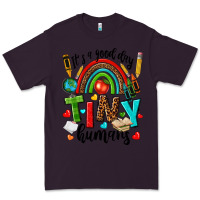 Plum it s a good day tiny humans Premium Tee - texasbilliewilder