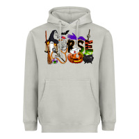 Moon Dust Halloween Nurse Heavyweight Hoodie - LillyAllenDesigns