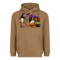 Toasted Coconut Halloween Nurse Heavyweight Hoodie - LillyAllenDesigns