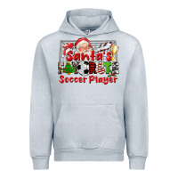 Heather Grey santas favorite soccer player Urban Hoodie - CowGirlArtShop
