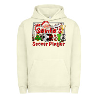 Pigment Pistachio santas favorite soccer player Urban Hoodie - CowGirlArtShop