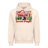 Sandshell santas favorite soccer player Urban Hoodie - CowGirlArtShop