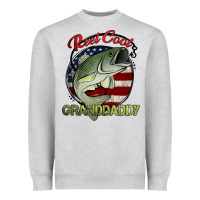 Heather Grey reel cool granddaddy fishing Heavyweight Sweatshirt - Jasminsmagicworld